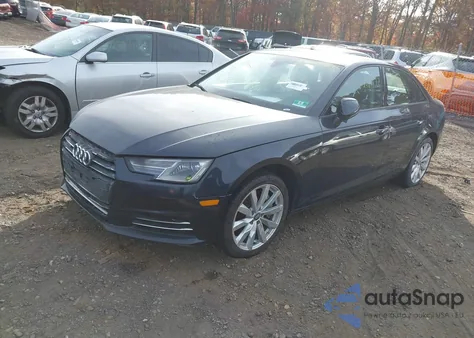 2017 Audi A4 2.0T Premium from USA, damaged, VIN WAUANAF4XHN006910